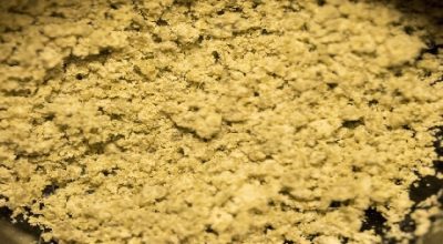 Concentrates Kief and Bubble Hash