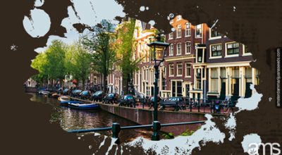 view of the city of Amsterdam