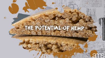 Hemp insulation components