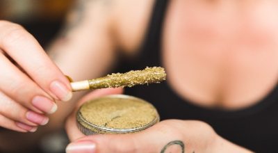 making a kief reefer